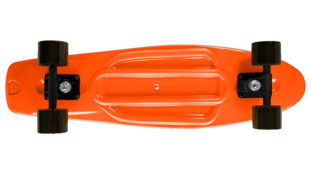 AscotDrifting Orange Skateboard Cruiser Wheels 60mm Abec-7 Bearings 